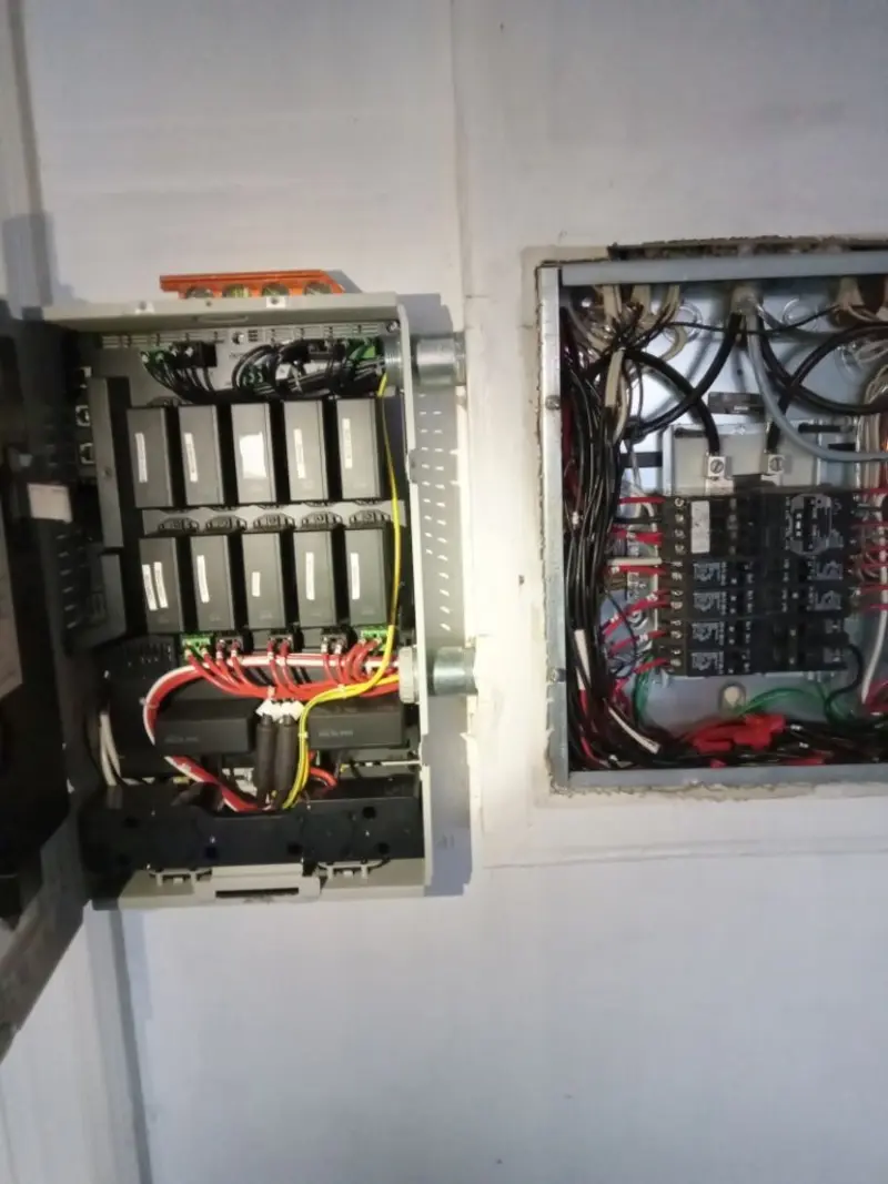 Electrical panel upgrade completed for Electrical Inspection in Saline